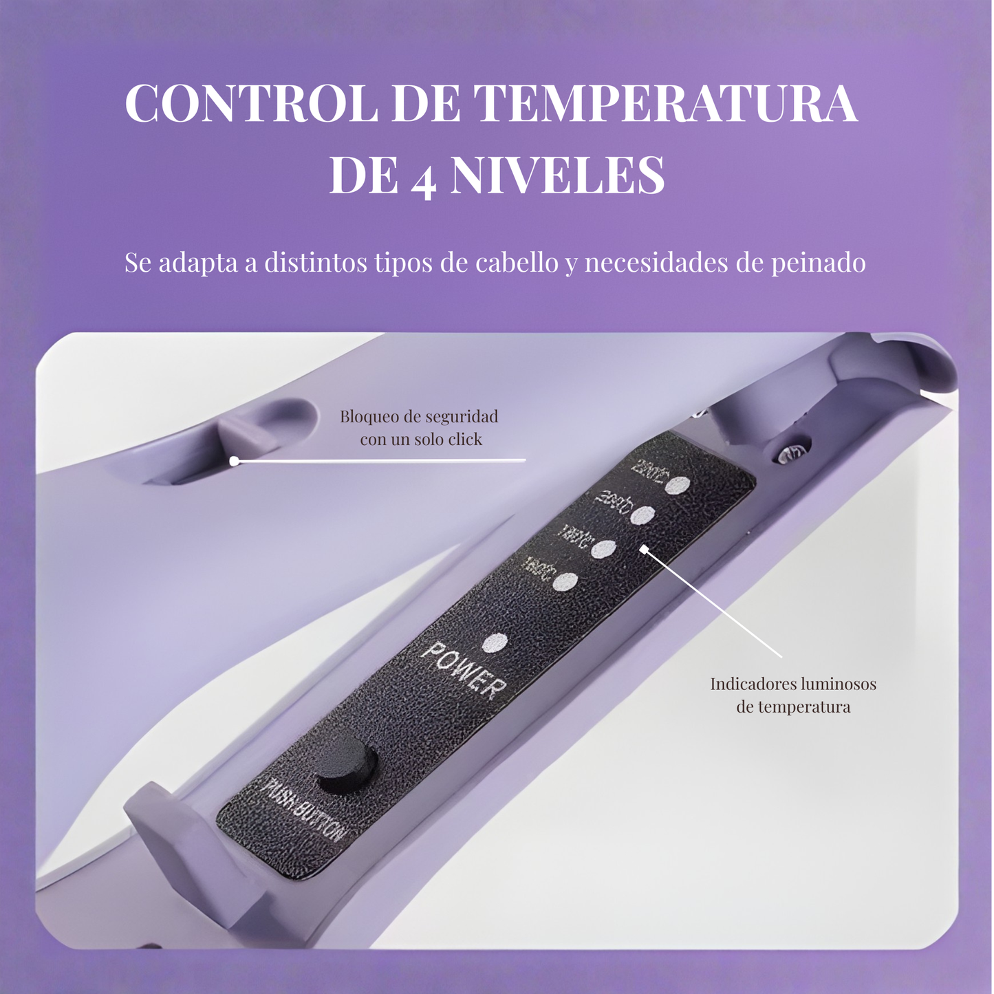 Rizador de ondas (curling iron)