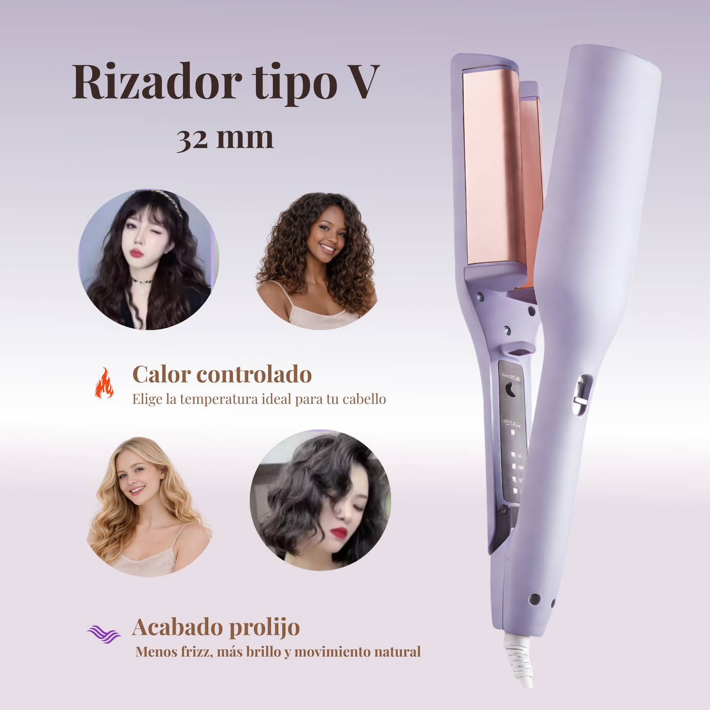 Rizador de ondas (curling iron)